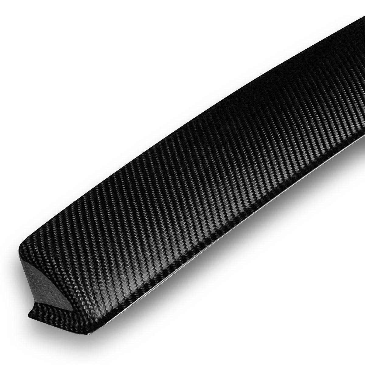 SPOILER CAR ROOF SPOILER - 15-21 DODGE CHARGER - CARBON FIBER BLACK