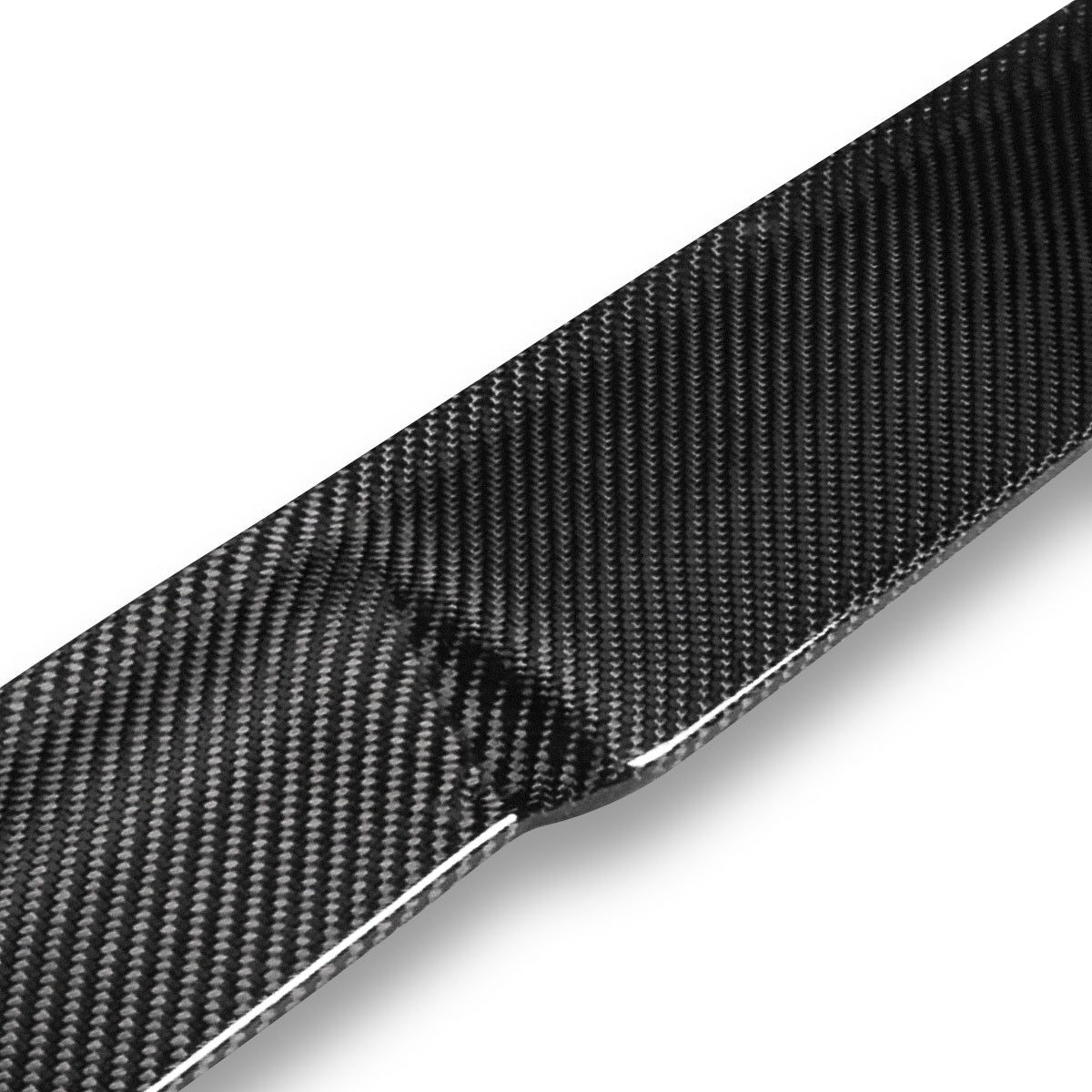 SPOILER CAR ROOF SPOILER - 11-14 DODGE CHARGER - CARBON FIBER BLACK