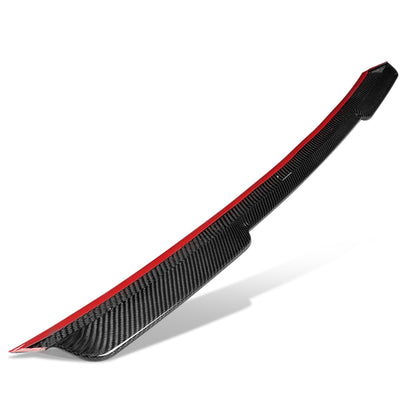 SPOILER CAR ROOF SPOILER - 11-14 DODGE CHARGER - CARBON FIBER BLACK