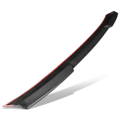 SPOILER CAR ROOF SPOILER - 10-15 CHEVROLET CAMARO - FITS COUPE MODELS - CARBON FIBER BLACK