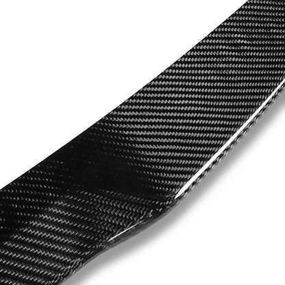 SPOILER CAR TRUNK SPOILER - 15-20 BMW M4 - FITS COUPE MODELS - CARBON FIBER BLACK