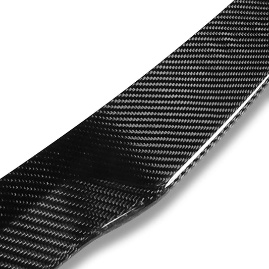 SPOILER CAR TRUNK SPOILER - 15-20 BMW M4 - FITS COUPE MODELS - CARBON FIBER BLACK