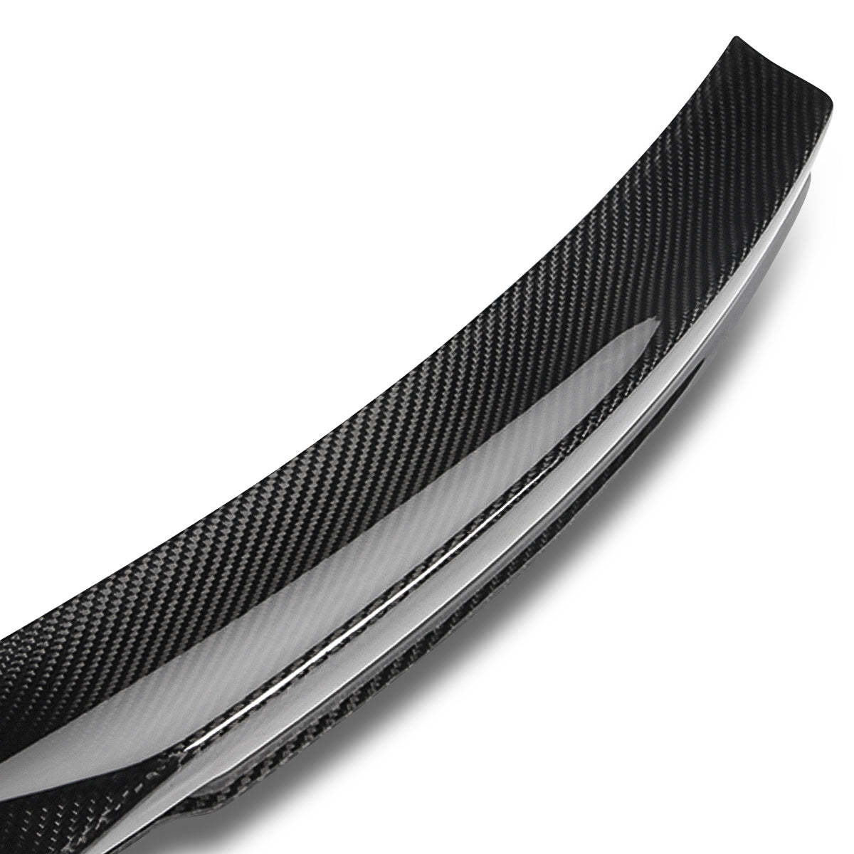 SPOILER CAR TRUNK SPOILER - 15-20 BMW M4 - FITS COUPE MODELS - CARBON FIBER BLACK