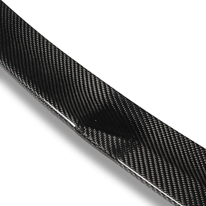SPOILER CAR TRUNK SPOILER - 07-13 BMW 328I / 09-13 BMW 328I XDRIVE / 07-13 BMW 335I / 11-13 BMW 335IS / 09-13 BMW 335I XDRIVE / 08-13 BMW M3 / 07-08 BMW 328XI - FITS COUPE MODELS ONLY - CARBON FIBER BLACK