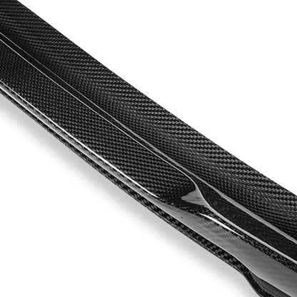 SPOILER CAR TRUNK SPOILER - 22 BMW 320I / 19-22 BMW 330I / 19-22 BMW 330I XDRIVE / 20-22 BMW 330E / 21-22 BMW 330E XDRIVE / 20-22  BMW 330E XDRIVE / 20-22 BMW M340I  - FITS SEDAN MODELS ONLY - CARBON FIBER BLACK