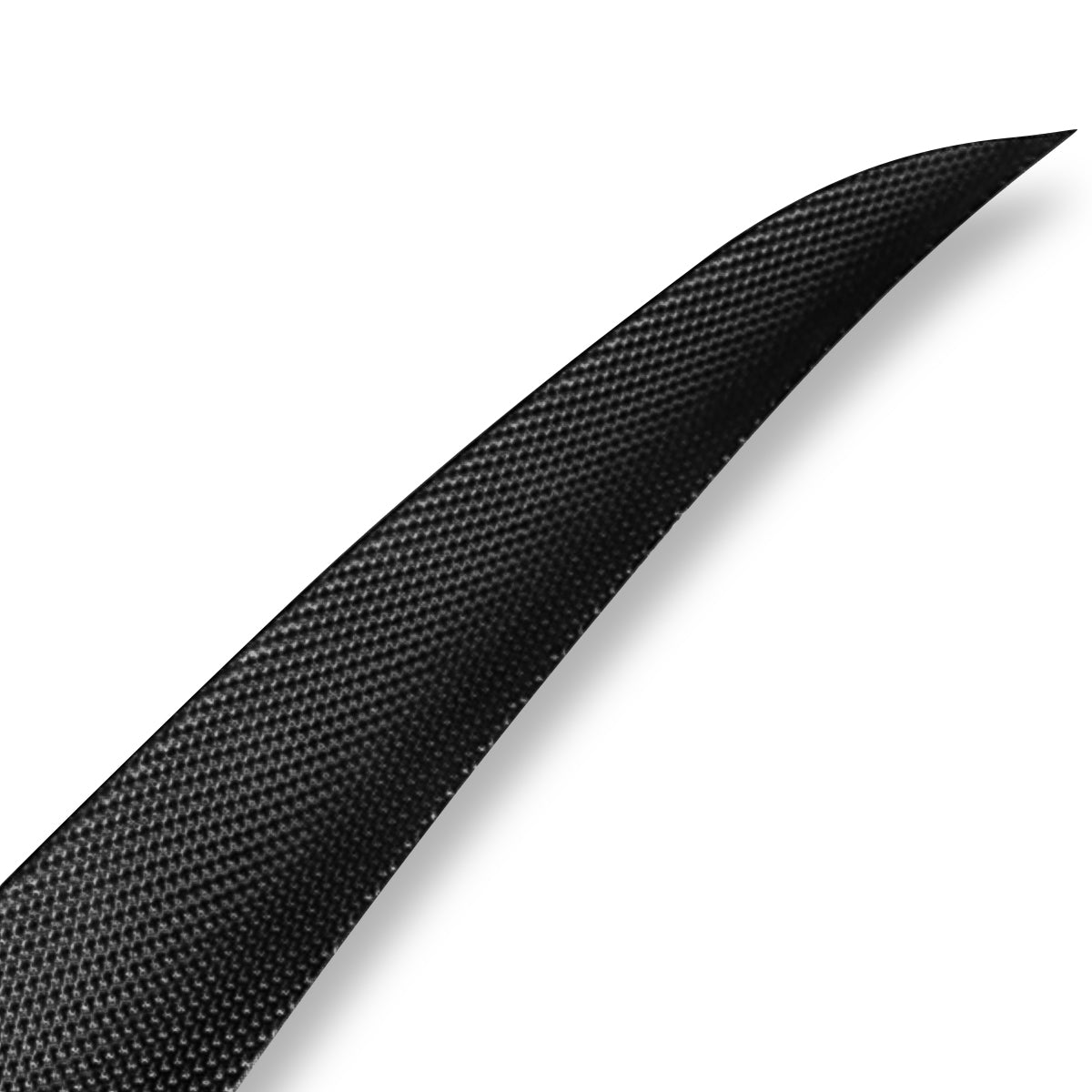 SPOILER CAR TRUNK SPOILER - 18-20 BMW 520I / 18-21 BMW 530E / 18-20 BMW 530E XDRIVE / 17-21 BMW 530I / 18 BMW 540D XDRIVE / 17-20 BMW 540I / 17-20 BMW 540I XDRIVE / 18-21 BMW 550I XDRIVE / 18-21 BMW M5 - FITS SEDAN MODELS ONLY - CARBON FIBER BLACK