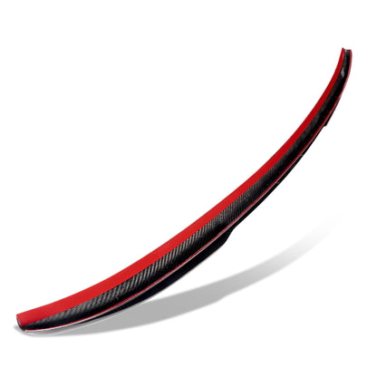 SPOILER CAR TRUNK SPOILER - 18-21 BMW X4 - CARBON FIBER BLACK