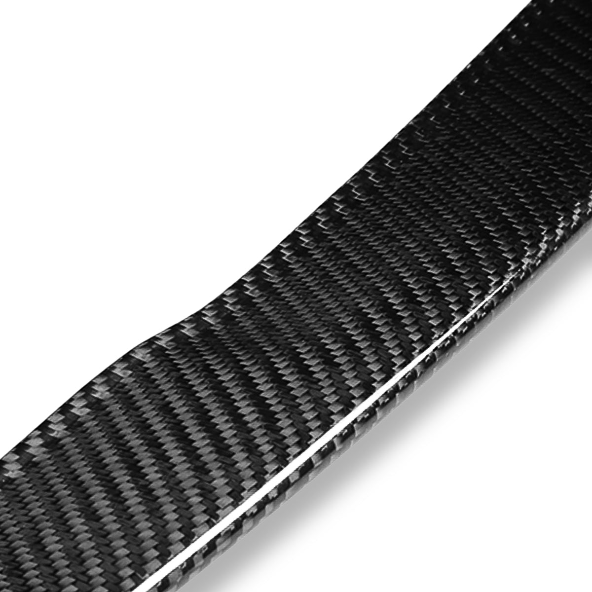 SPOILER CAR TRUNK SPOILER - 08-13 BMW 135I / 08-13 BMW 128I / 11-13 BMW 125I / 11 BMW 1 SERIES M / 13  BMW 135IS - CARBON FIBER BLACK