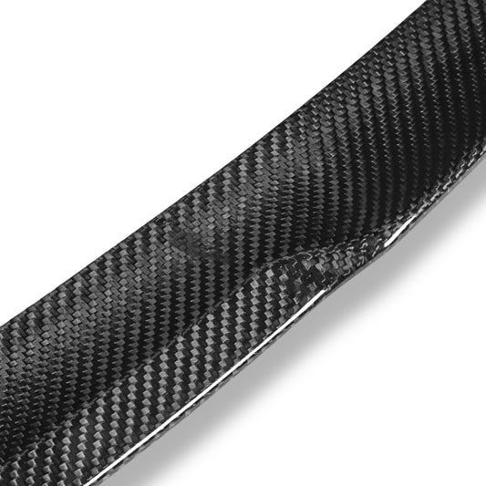 SPOILER CAR TRUNK SPOILER - 14-21 BMW 220I / 17-21 BMW 230I / 17-21 BMW 230I XDRIVE / 16-21 BMW M2 / 17-21 BMW M240I / 14-16 BMW 228I / 15-16 BMW 228I XDRIVE / 14-16 M235I XDRIVE / 14 BMW 235I - FITS COUPE MODELS - CARBON FIBER BLACK