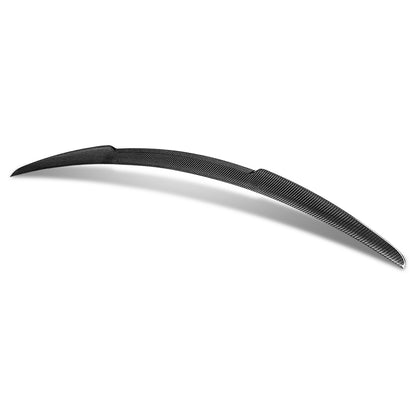 SPOILER CAR TRUNK SPOILER - 14-21 BMW 220I / 17-21 BMW 230I / 17-21 BMW 230I XDRIVE / 16-21 BMW M2 / 17-21 BMW M240I / 14-16 BMW 228I / 15-16 BMW 228I XDRIVE / 14-16 M235I XDRIVE / 14 BMW 235I - FITS COUPE MODELS - CARBON FIBER BLACK