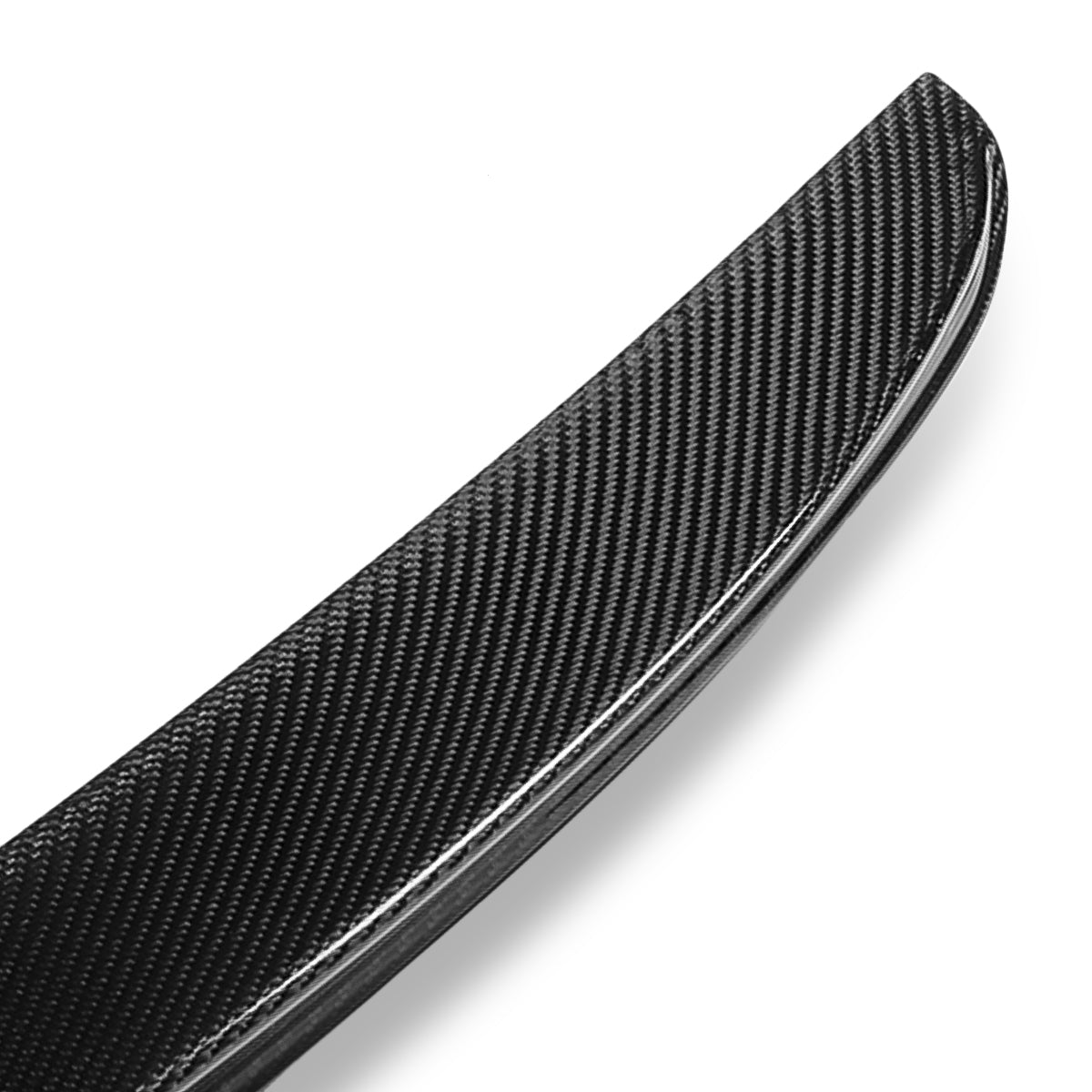 SPOILER CAR TRUNK SPOILER - 11-13 BMW 325I / 07-13 BMW 328I / 07-13 BMW 335I / 11-13 BMW 335IS / 08-13 BMW M3 - FITS CONVERTIBLE MODELS ONLY - CARBON FIBER BLACK