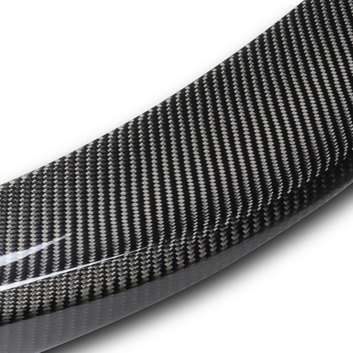 SPOILER CAR TRUNK SPOILER - 19-22 BMW 320I / 20-22 BMW 330E / 21-22 BMW 330E XDRIVE / 19-22 BMW 330I / 19-22  BMW 330I XDRIVE / 20-22 BMW M340I / 20-22 BMW M340I XDRIVE - FITS SEDAN MODELS -CARBON FIBER BLACK