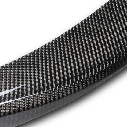 SPOILER CAR TRUNK SPOILER - 19-22 BMW 320I / 20-22 BMW 330E / 21-22 BMW 330E XDRIVE / 19-22 BMW 330I / 19-22  BMW 330I XDRIVE / 20-22 BMW M340I / 20-22 BMW M340I XDRIVE - FITS SEDAN MODELS -CARBON FIBER BLACK