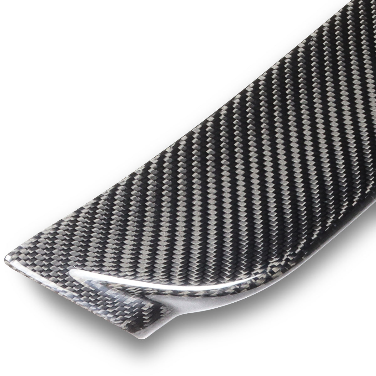 SPOILER CAR TRUNK SPOILER - 99-05 BMW M3 / 99 BMW 328IS / 99 BMW 323IS / 99 BMW 318IS / 00 BMW 328CI / 00 BMW 323CI / 01-05 BMW 330CI / 01-05 BMW 325CI - FITS COUPE MODELS - CARBON FIBER BLACK