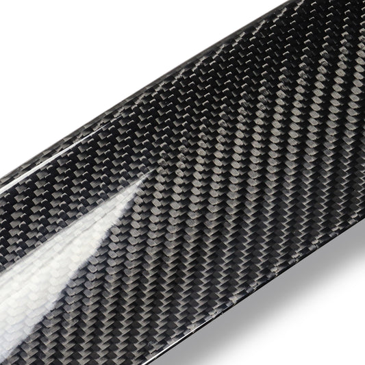SPOILER CAR TRUNK SPOILER - 01-05 BMW 320I / 01-05 BMW 325I / 01-06 BMW 325XI / 99 BMW 328I / 99-01 BMW 323I / 01-05 BMW 330I / 01-05 BMW 330XI - FITS SEDAN MODELS - CARBON FIBER BLACK