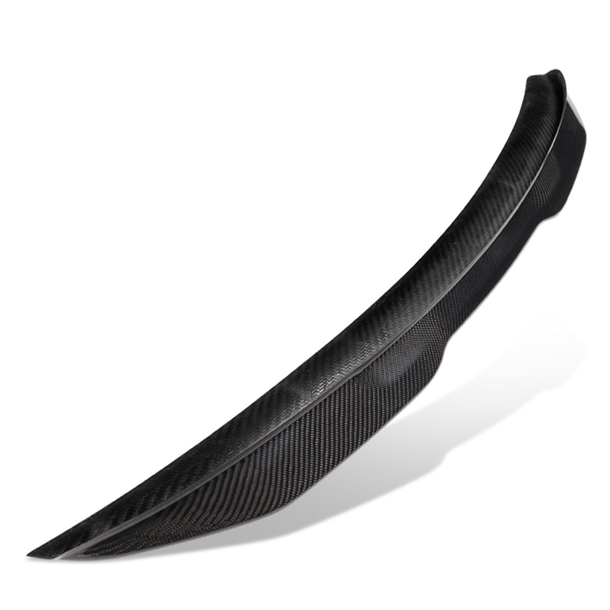SPOILER CAR TRUNK SPOILER - 11-13 BMW 325I / 07-13 BMW 328I / 07-13 BMW 335I / 11-13 BMW 335IS / 08-13 BMW M3 - FITS CONVERTIBLE MODELS - CARBON FIBER BLACK