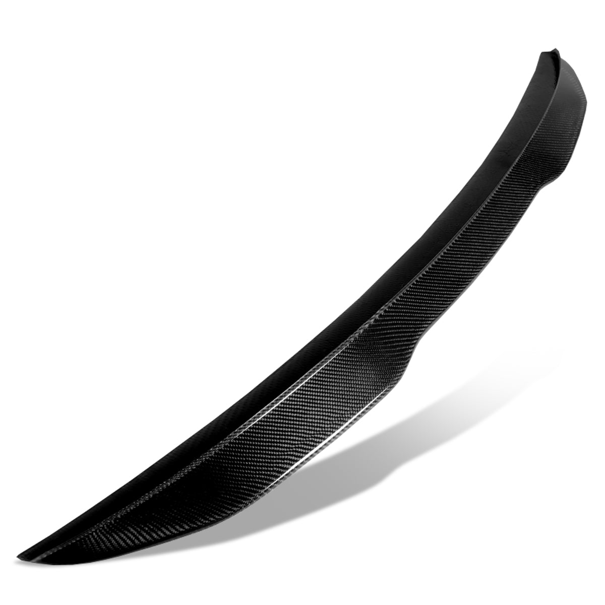 SPOILER CAR TRUNK SPOILER - 07-13 BMW 328I / 09-13 BMW 328I XDRIVE / 07-13 BMW 335I / 11-13 BMW 335IS / 08 BMW 335XI / 09-13 BMW 335I XDRIVE / 08-13 BMW M3 / 07-08 BMW 328XI - FITS COUPE MODELS ONLY - CARBON FIBER BLACK