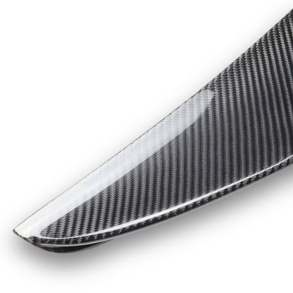 SPOILER CAR TRUNK SPOILER - 14-21 BMW 220I / 17-21 BMW 230I / 17-21 BMW 230I XDRIVE / 16-21 BMW M2 / 17-21 BMW M240I / 14-16 BMW 228I / 15-16 BMW 228I XDRIVE / 14-16 M235I XDRIVE / 14 BMW 235I - FITS COUPE MODELS - CARBON FIBER BLACK