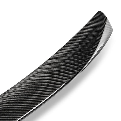 SPOILER CAR TRUNK SPOILER - 08-14 BMW X6 - CARBON FIBER BLACK