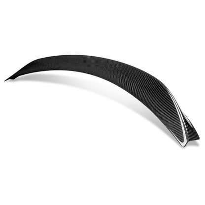SPOILER CAR TRUNK SPOILER - 08-14 BMW X6 - CARBON FIBER BLACK