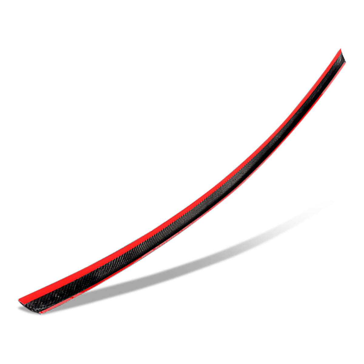 SPOILER CAR TRUNK SPOILER - 08-14 MERCEDES-BENZ C63 AMG / 11-14 MERCEDES-BENZ C180 / 10-14 MERCEDES-BENZ C200 / 08 MERCEDES-BENZ C230 / 10-14 MERCEDES-BENZ C250 / 08-14 MERCEDES-BENZ C300 / 08-14 MERCEDES-BENZ C350 - FITS SEDAN MODELS - CARBON FIBER BLACK