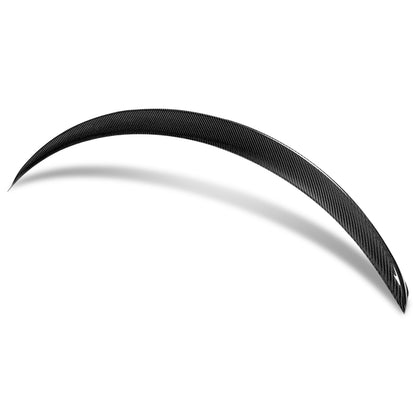 SPOILER CAR TRUNK SPOILER - 14-19 MERCEDES-BENZ CLA45 AMG / 13-19 MERCEDES-BENZ CLA200 / 14-19 MERCEDES-BENZ CLA250 / 15-17 MERCEDES-BENZ CLA180 - FITS SEDAN MODELS ONLY - CARBON FIBER BLACK