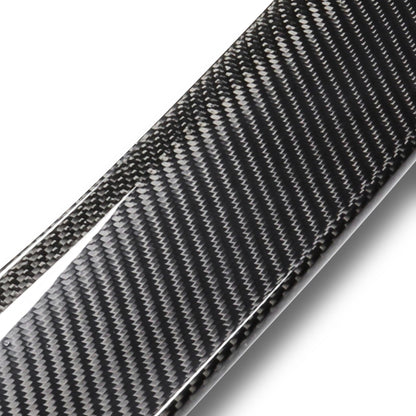 SPOILER CAR TRUNK SPOILER - 10-16 MERCEDES-BENZ E63 AMG / 12-16 MERCEDES-BENZ E200 / 10-16 MERCEDES-BENZ E350 / 13-16 MERCEDES-BENZ E350 / 10-16 MERCEDES-BENZ E500 - FITS SEDAN MODELS - CARBON FIBER BLACK