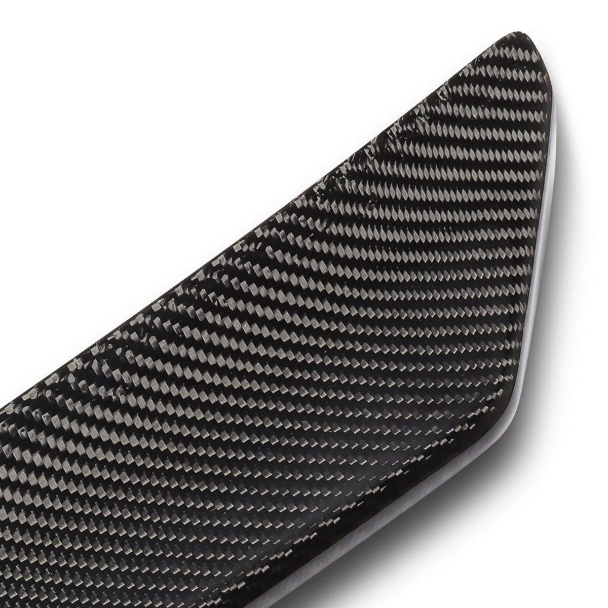 SPOILER CAR TRUNK SPOILER - 10-16 MERCEDES-BENZ E63 AMG / 12-16 MERCEDES-BENZ E200 / 10-16 MERCEDES-BENZ E350 / 13-16 MERCEDES-BENZ E350 / 10-16 MERCEDES-BENZ E500 - FITS SEDAN MODELS - CARBON FIBER BLACK