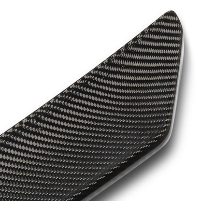 SPOILER CAR TRUNK SPOILER - 10-16 MERCEDES-BENZ E63 AMG / 12-16 MERCEDES-BENZ E200 / 10-16 MERCEDES-BENZ E350 / 13-16 MERCEDES-BENZ E350 / 10-16 MERCEDES-BENZ E500 - FITS SEDAN MODELS - CARBON FIBER BLACK