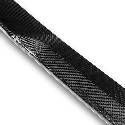 SPOILER CAR TRUNK SPOILER - 14-20 AUDI A3 / 15-20 AUDI A3 QUATTRO / 17-20 AUDI RS3 / 15-20 AUDI S3 - FITS SEDAN MODELS - CARBON FIBER BLACK