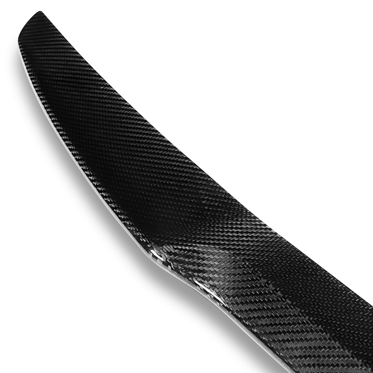 SPOILER CAR TRUNK SPOILER - 14-20 AUDI A3 / 15-20 AUDI A3 QUATTRO / 17-20 AUDI RS3 / 15-20 AUDI S3 - FITS SEDAN MODELS - CARBON FIBER BLACK