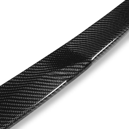 SPOILER CAR TRUNK SPOILER - 08-16 AUDI A5 QUATTRO / 08-16 AUDI A5 - FITS COUPE MODELS - CARBON FIBER BLACK
