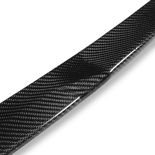 SPOILER CAR TRUNK SPOILER - 08-16 AUDI A5 QUATTRO / 08-16 AUDI A5 - FITS COUPE MODELS - CARBON FIBER BLACK
