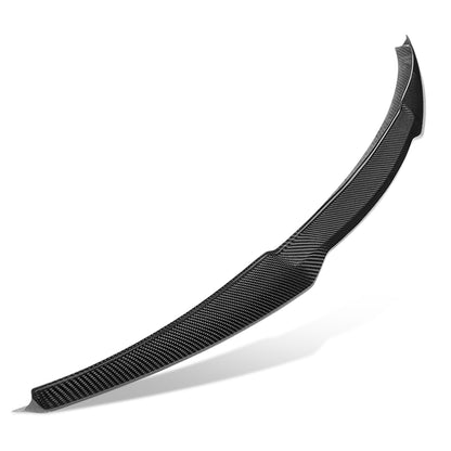 SPOILER CAR TRUNK SPOILER - 08-16 AUDI A5 QUATTRO / 08-16 AUDI A5 - FITS HATCHBACK MODELS - CARBON FIBER BLACK