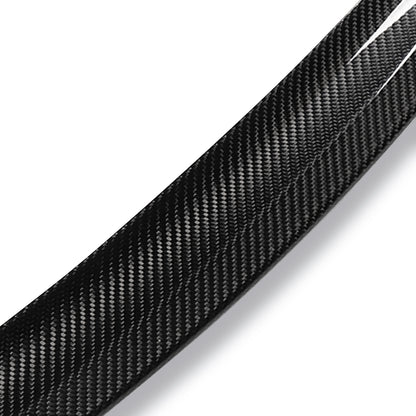 SPOILER CAR TRUNK SPOILER - 13-16 AUDI A4 / 13-16 AUDI A4 QUATTRO - FITS SEDAN MODELS - CARBON FIBER BLACK