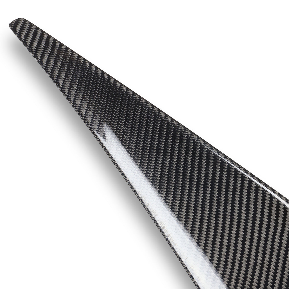 SPOILER CAR ROOF SPOILER - 17-21 AUDI A4 QUATTRO / 17-20 AUDI A4 - FITS SEDAN MODELS - CARBON FIBER BLACK