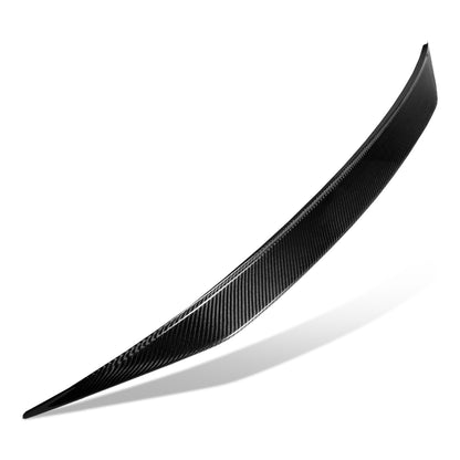 SPOILER CAR ROOF SPOILER - 17-21 AUDI A4 QUATTRO / 17-20 AUDI A4 - FITS SEDAN MODELS - CARBON FIBER BLACK