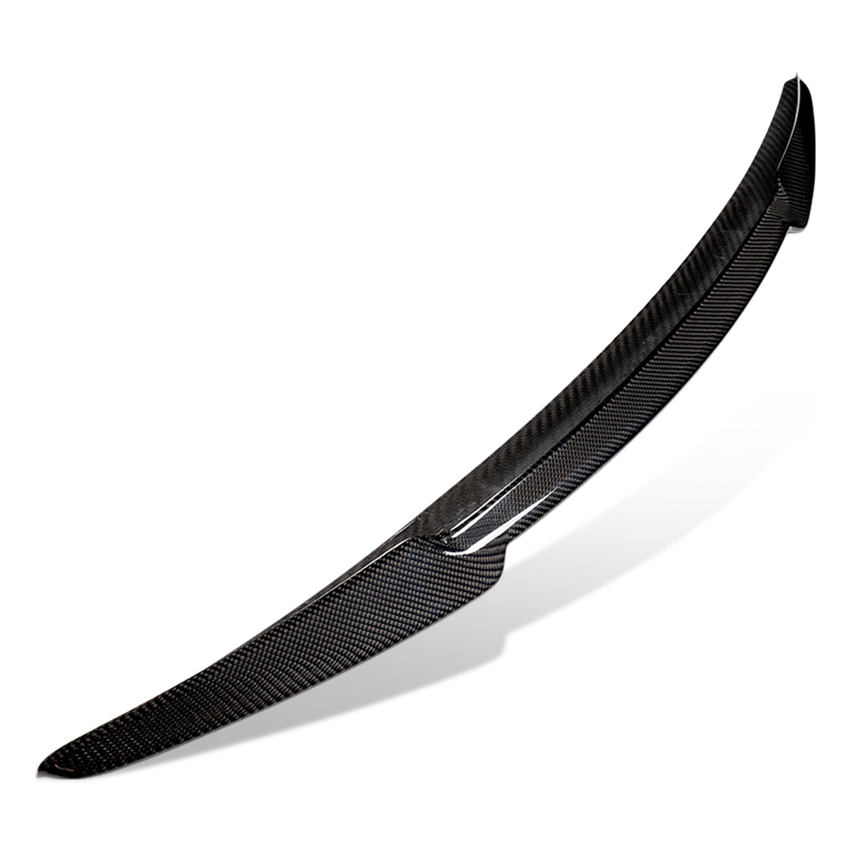 SPOILER CAR TRUNK SPOILER - 13-17 HONDA ACCORD - FITS COUPE MODELS - CARBON FIBER BLACK