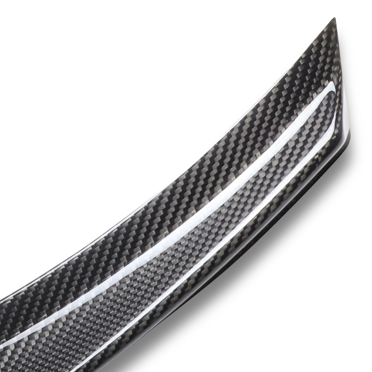 SPOILER CAR TRUNK SPOILER - 13-17 HONDA ACCORD - CARBON FIBER BLACK