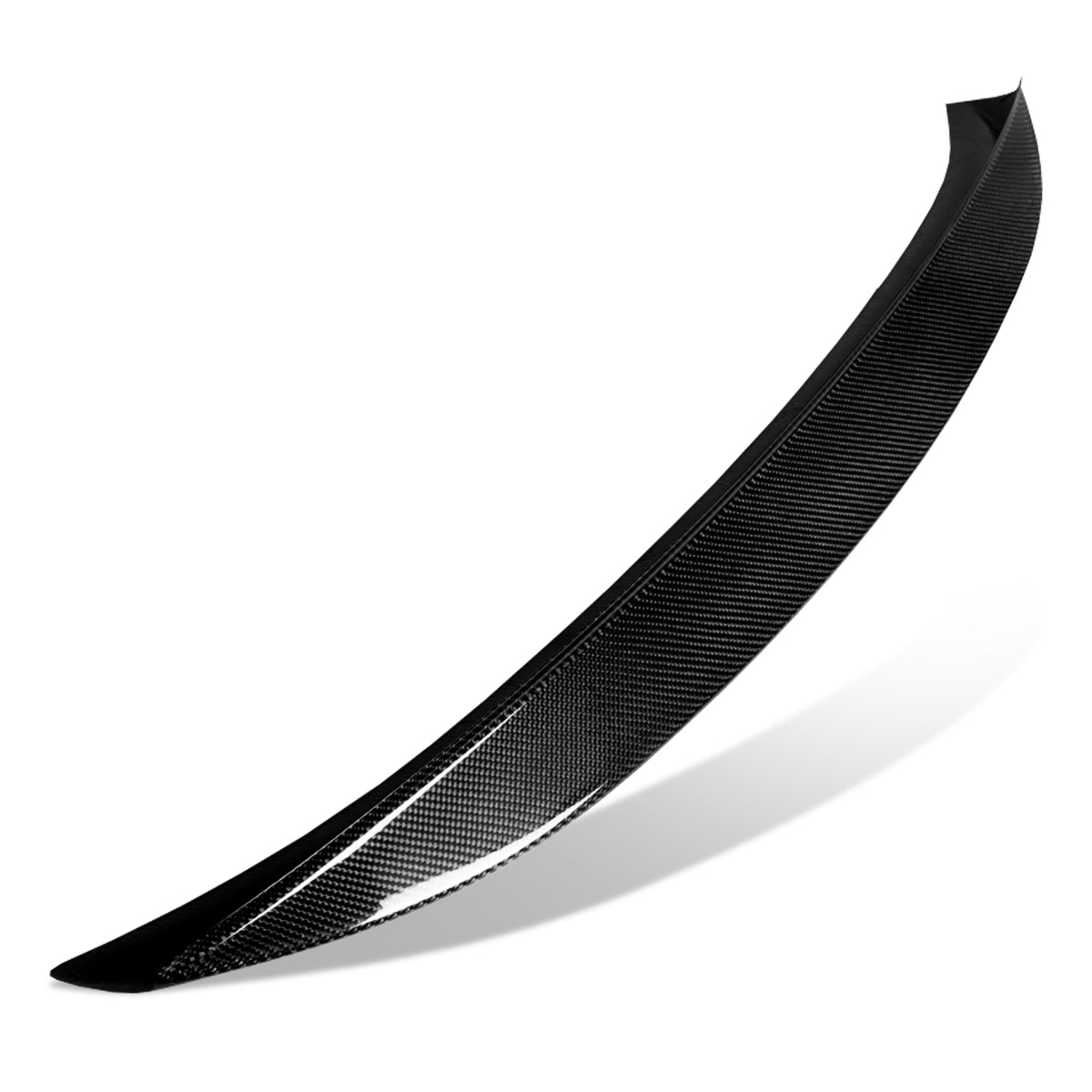 SPOILER CAR TRUNK SPOILER - 16-21 HONDA CIVIC - FITS SEDAN MODELS - CARBON FIBER BLACK