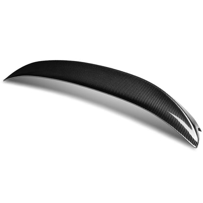 SPOILER CAR TRUNK SPOILER - 16-21 HONDA CIVIC - FITS SEDAN MODELS - CARBON FIBER BLACK