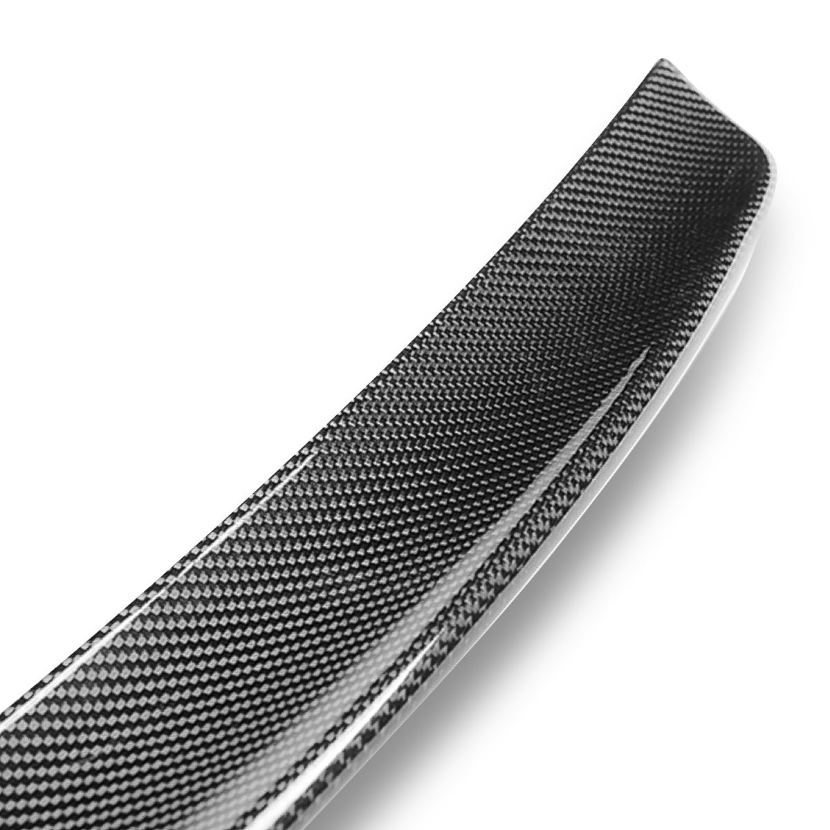 SPOILER CAR TRUNK SPOILER - 14-21 INFINITI Q50 - CARBON FIBER BLACK