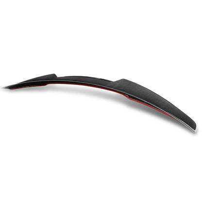 SPOILER CAR TRUNK SPOILER - 14-21 INFINITI Q50 - CARBON FIBER BLACK