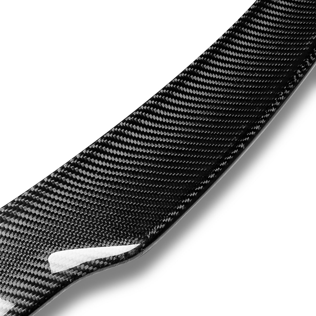 SPOILER CAR TRUNK SPOILER - 17-22 INFINITI Q60 COUPE - CARBON FIBER BLACK