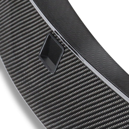 SPOILER CAR TRUNK SPOILER - 08-13 INFINITI G37 - CARBON FIBER BLACK