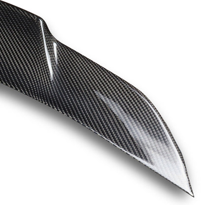 SPOILER CAR TRUNK SPOILER - 08-13 INFINITI G37 - CARBON FIBER BLACK