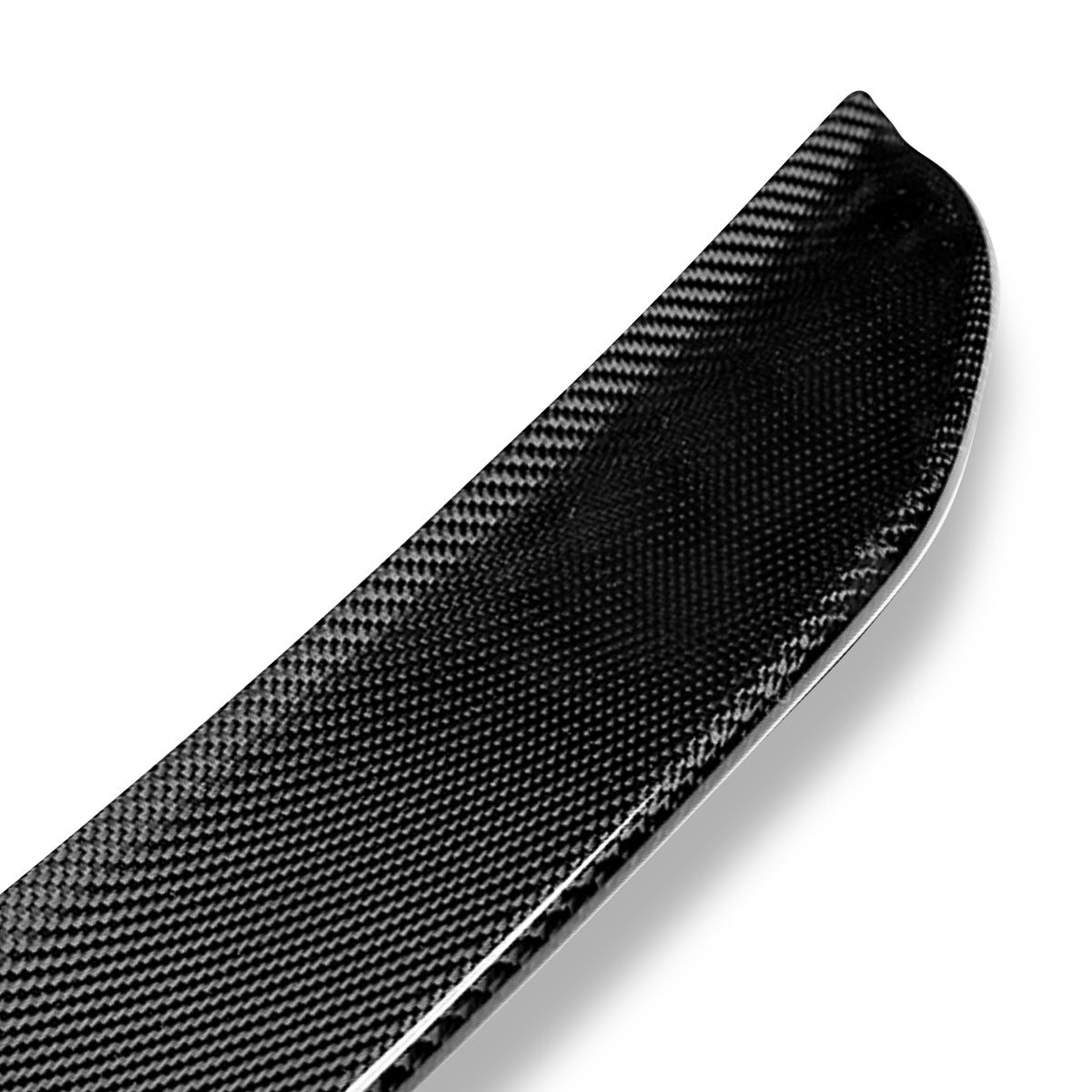SPOILER CAR TRUNK SPOILER  - 14-22 INFINITI Q50 - CARBON FIBER BLACK