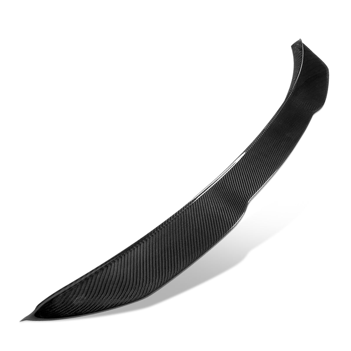 SPOILER CAR TRUNK SPOILER  - 14-22 INFINITI Q50 - CARBON FIBER BLACK