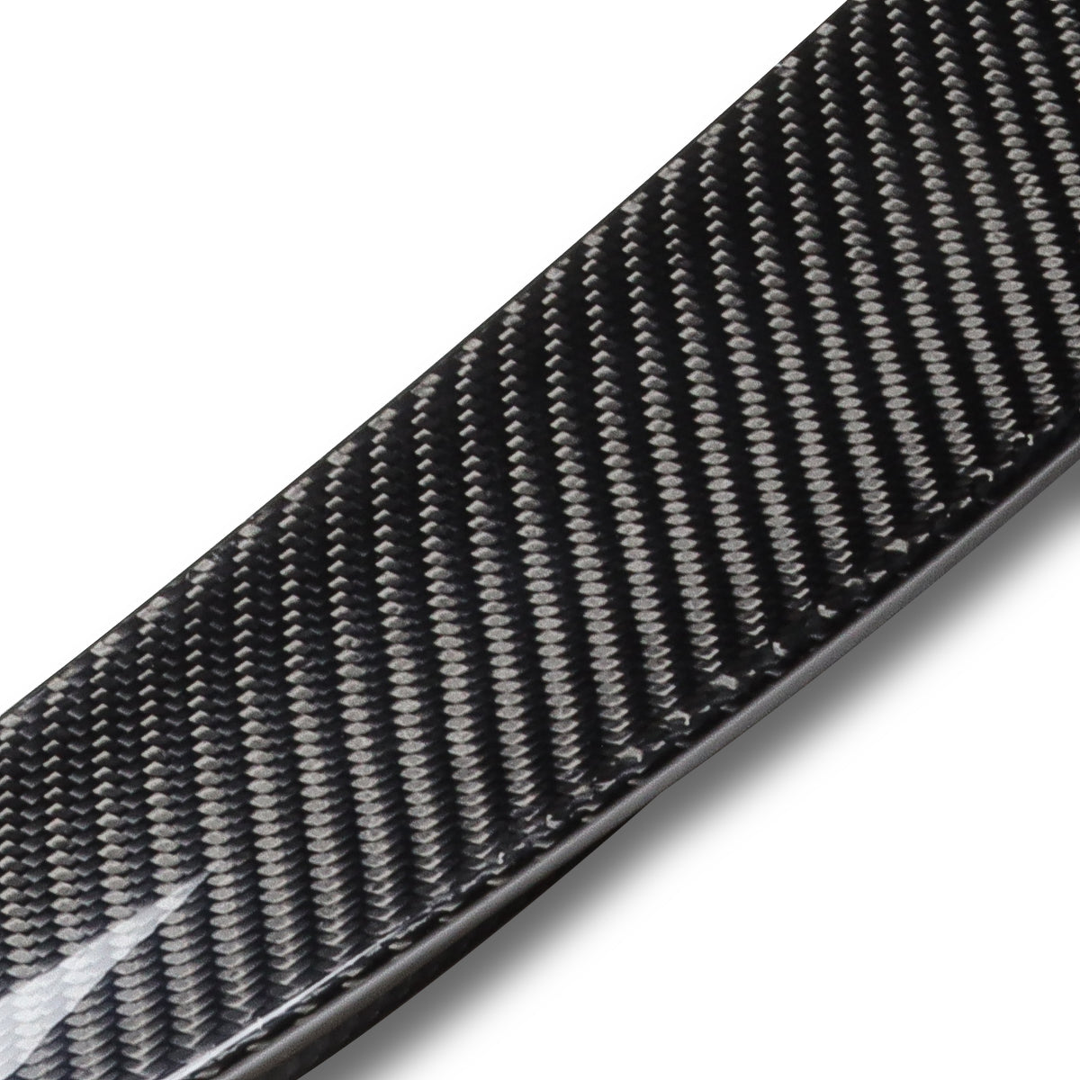 SPOILER CAR TRUNK SPOILER - 14-21 INFINITI Q50 - CARBON FIBER BLACK