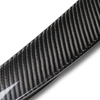 SPOILER CAR TRUNK SPOILER - 14-21 INFINITI Q50 - CARBON FIBER BLACK